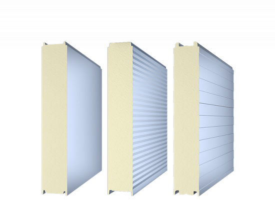 PIR PUR PU Polyurethane Insulated Wall Sandwich Panels