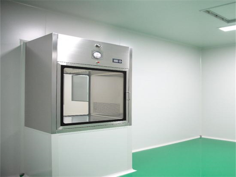 High-quality Stainless Steel Pass Box With UV Light and Automatic Door System