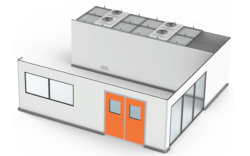 How to install cleanroom wall panel?