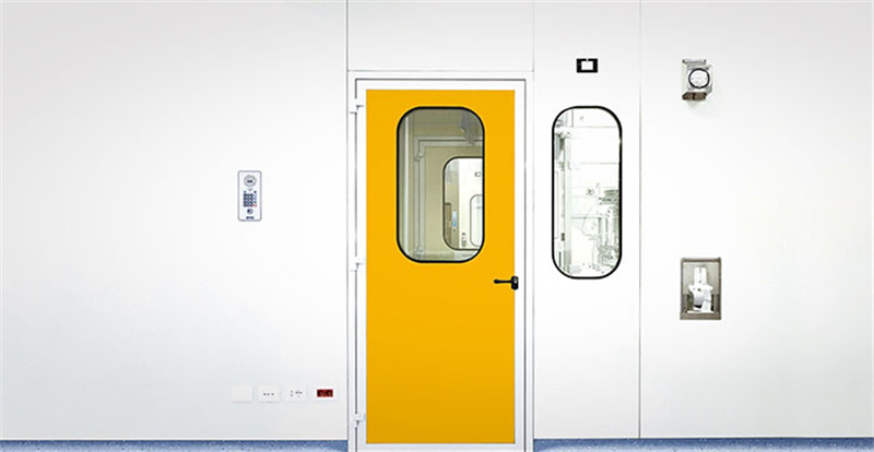 HPL cleanroom door can withstand frequent disinfection by pharmaceutical plants 