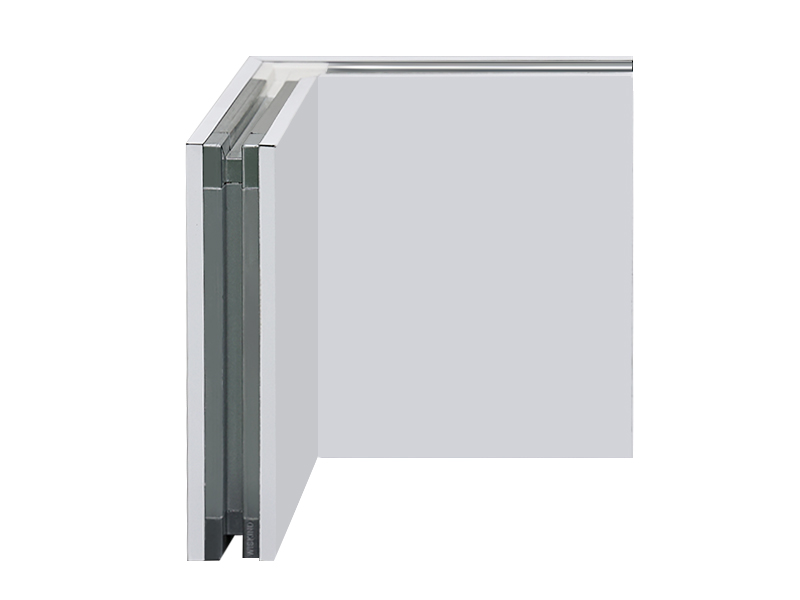 Modular Steel Electronic Cleanroom Square Corner Panel