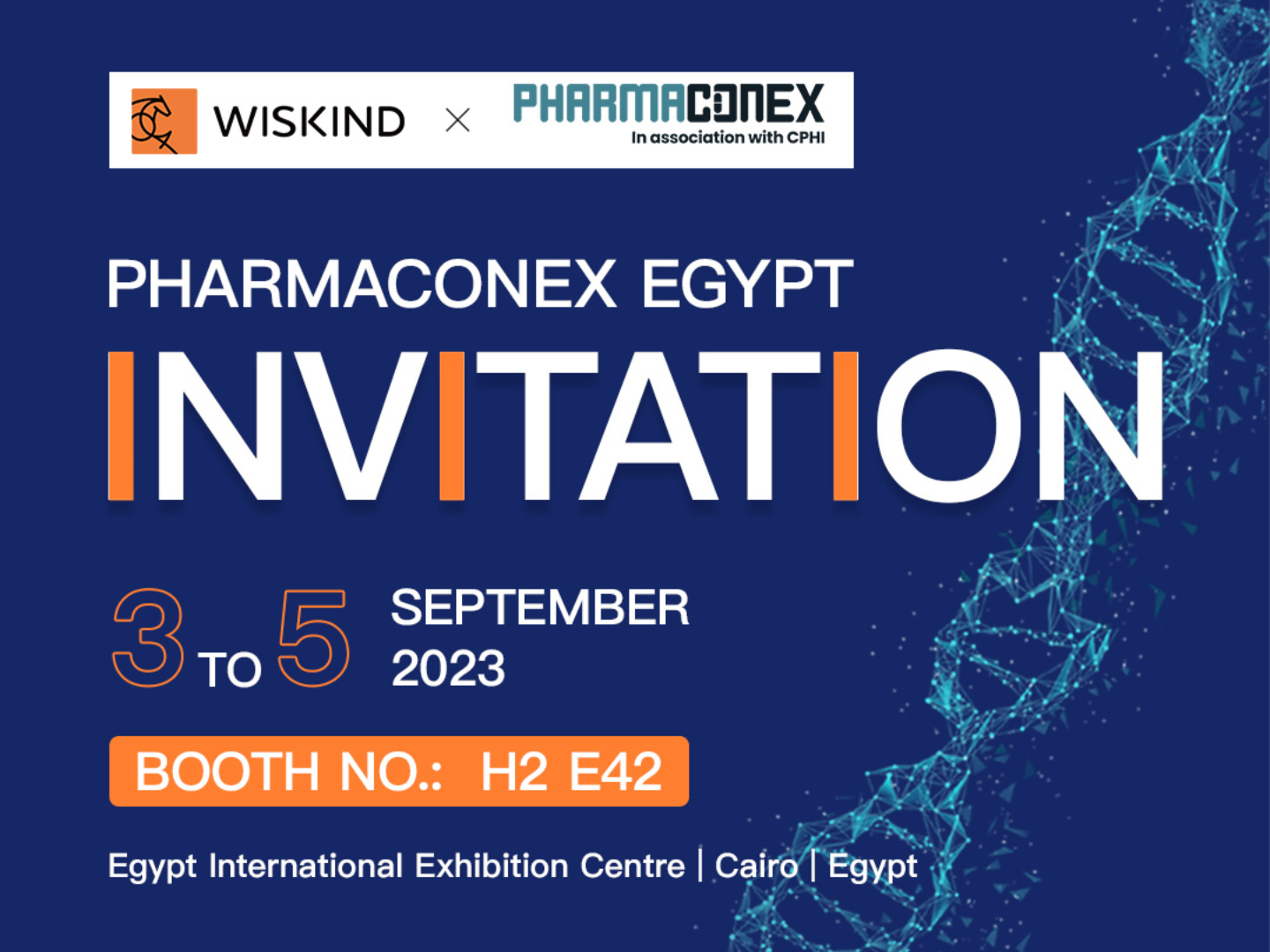 Pharmaconex Egypt 2023 to be there or be square!
