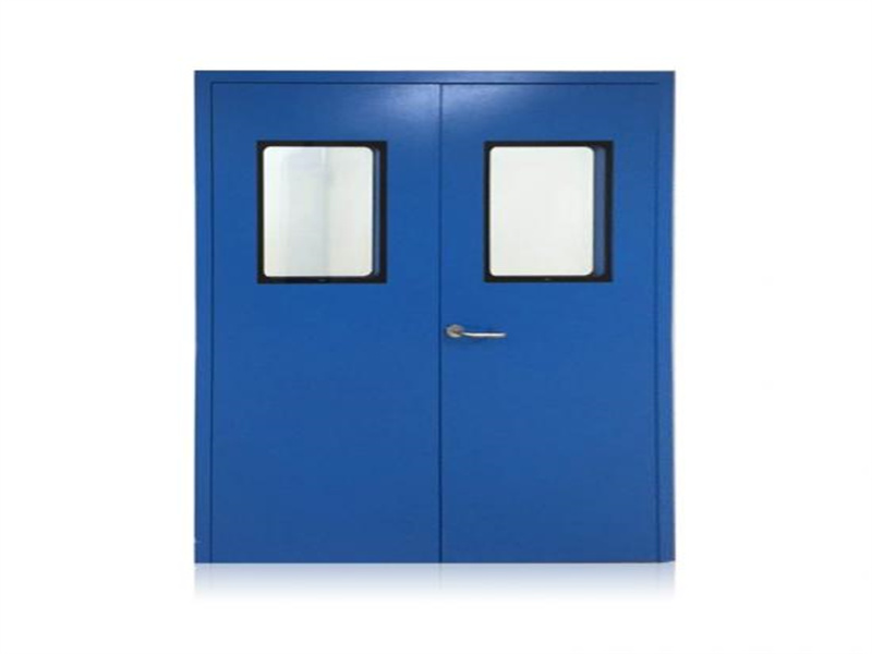 High-quality Spraying Steel Paper Honeycomb Cleanroom Doors For Pharmaceutical Factories