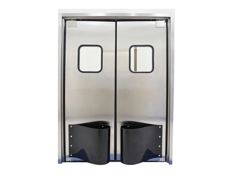 Two-way Open 304 Stainless Steel Anti-collision Free Door for Food Workshop