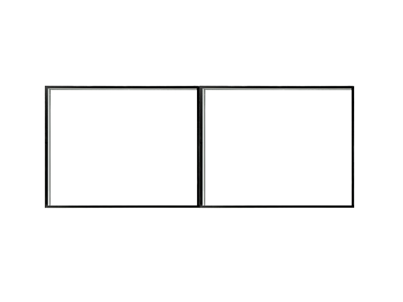 50mm Double Cleanroom Windows for Pharmaceutical Laboratory