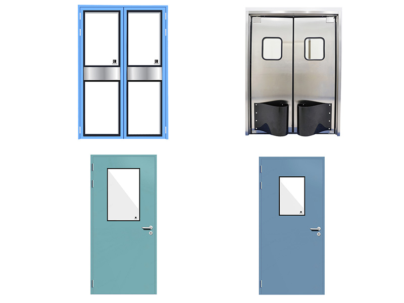 The cleanroom door is an important component in cleanroom construction