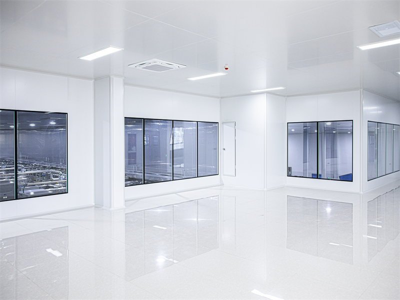 What are the effects of the application of cleanroom walls in food workshops?