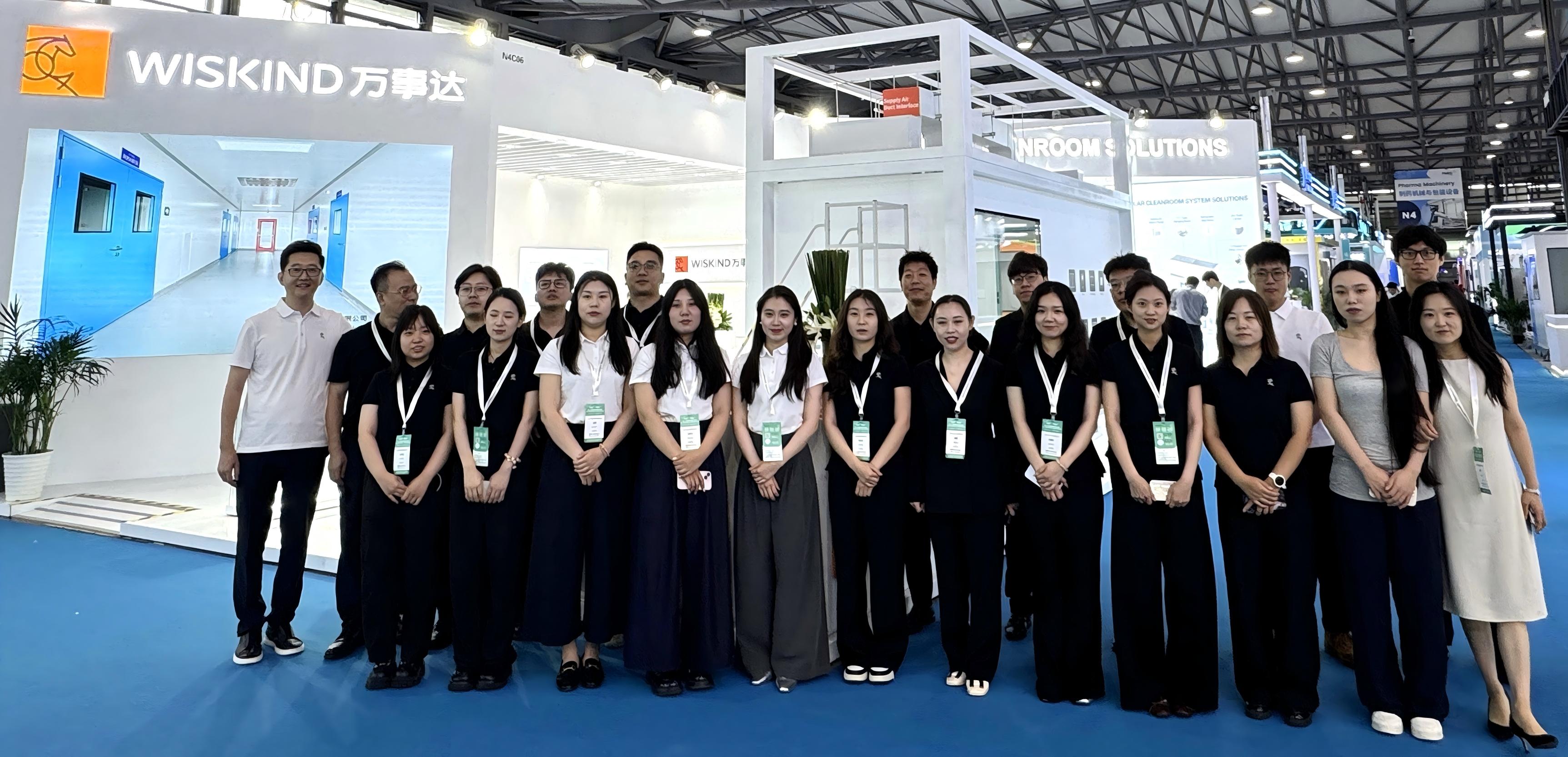 Wiskind Cleanroom Concludes Successful CPHI & PMEC 2025, Leading the Future of Cleanroom Technology!